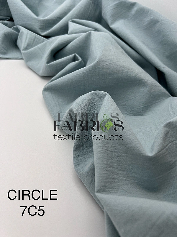 CIRCLE-7 C/5 варена бавовна однотон шавлія 100% бавовна 148-150 см 95-105 грам/м.кв.