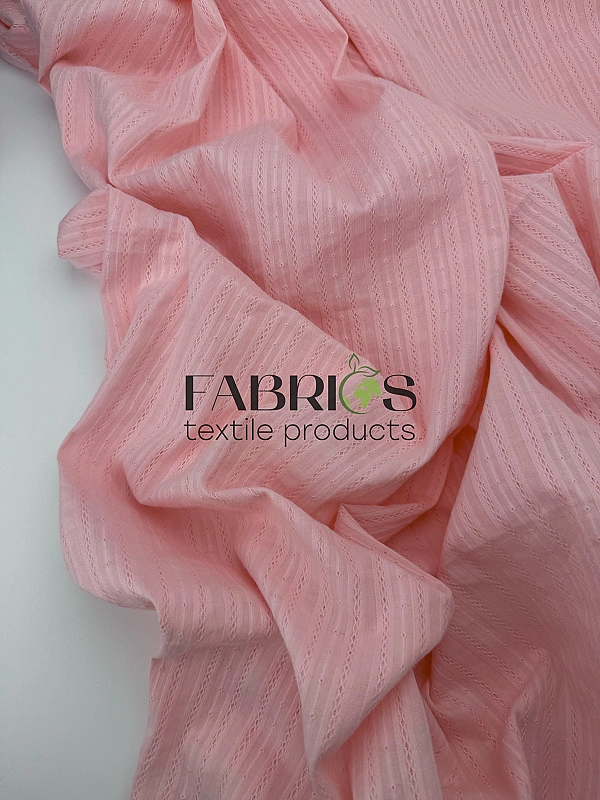 CIRCLE 1 189-4 батист однотон косичка рожевий 100% бавовна 138-142 см 136 грам/м.кв.