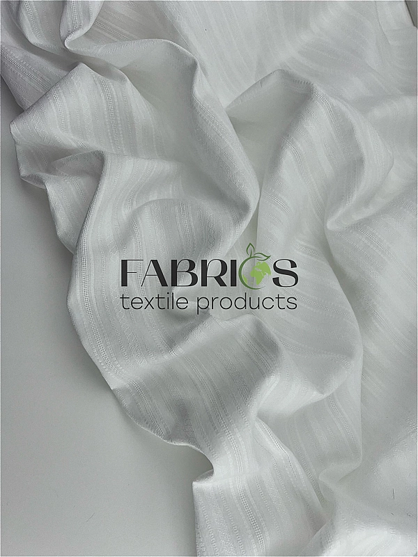 CIRCLE-5 093-1 батист принт геометричний полоска і дрібна клітинка білий 100% бавовна 140 см 122 гра