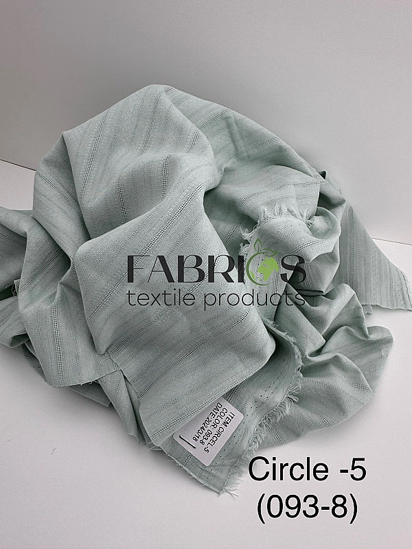 CIRCLE-5 093-8 батист принт геометричний полоска і дрібна клітинка оливковий 100% бавовна 140 см 122