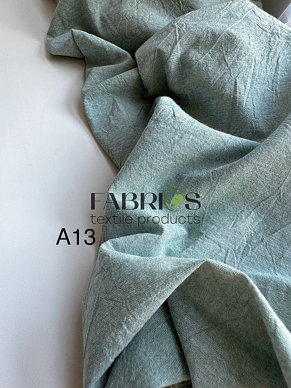 PUDDING-A13 варена бавовна однотон полин 100% бавовна 250 см 115-125 грам/м.кв.