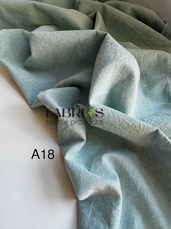 PUDDING-A18 варена бавовна однотон полин 100% бавовна 250 см 115-125 грам/м.кв.