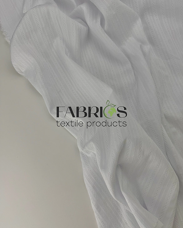 CIRCLE 1 189-2 батист однотон косичка білий 100% бавовна 138-142 см 136 грам/м.кв.