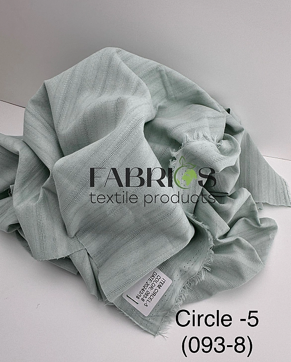 CIRCLE-5 093-8 батист принт геометричний полоска і дрібна клітинка оливковий 100% бавовна 140 см 122