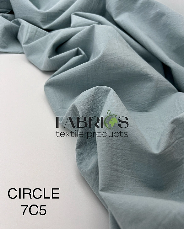 CIRCLE-7 C/5 варена бавовна однотон шавлія 100% бавовна 148-150 см 95-105 грам/м.кв.