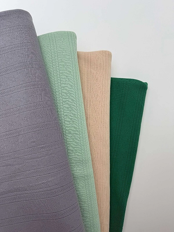 OCT8-C14 Ажурний трикотаж однотон 100% бавовна 175-180 см 170 грам/м.кв.