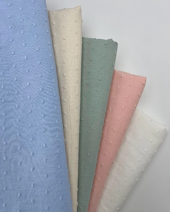 CIRCLE-103-C10 батист мушка однотон на блакитному 100% бавовна 145 см 90-100 грам/м.кв.