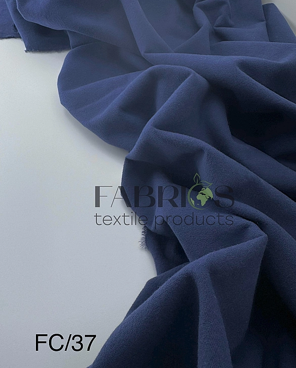 YUKI FC 37 фланель однотон синій 100% бавовна 150 см 150-160 грам/м.кв.