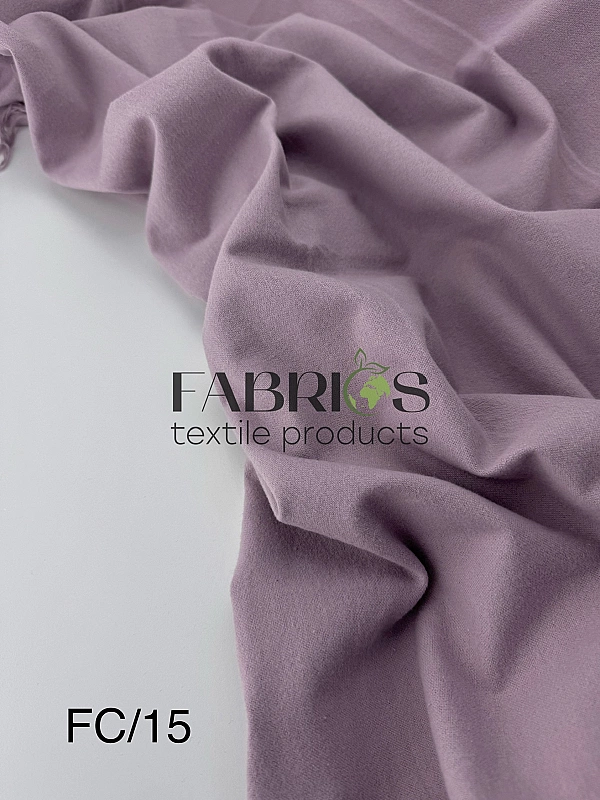 YUKI FC 15 фланель однотон ліловий 100% бавовна 150 см 150-160 грам/м.кв.