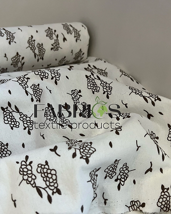 F 9 C2 фланель принт фрукти,ягоди, овочі грона на молочному 100% бавовна 150 см 150-160 грам/м.кв.