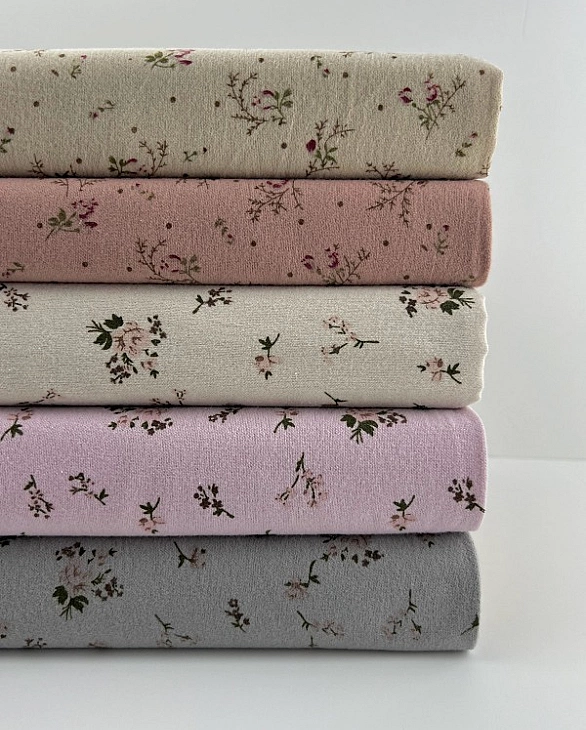 LISA-10 702 Тепла бавовна принт квіти троянди на рожевому 100% бавовна 150 см 150 грам/м.кв.