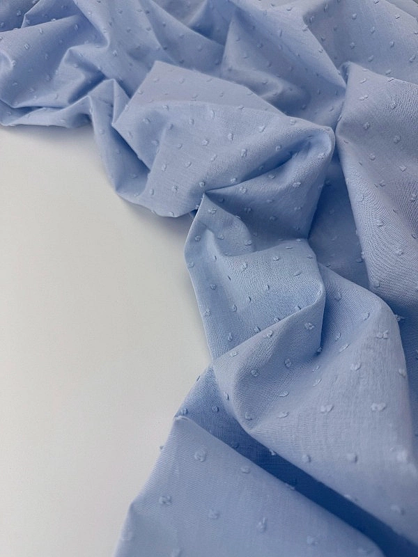 CIRCLE-103-C10 батист мушка однотон на блакитному 100% бавовна 145 см 90-100 грам/м.кв.