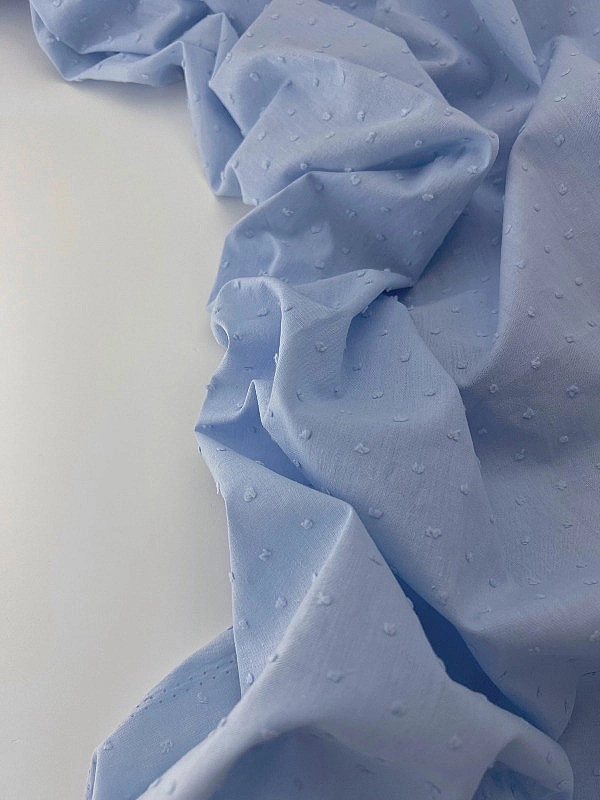 CIRCLE-103-C10 батист мушка однотон на блакитному 100% бавовна 145 см 90-100 грам/м.кв.