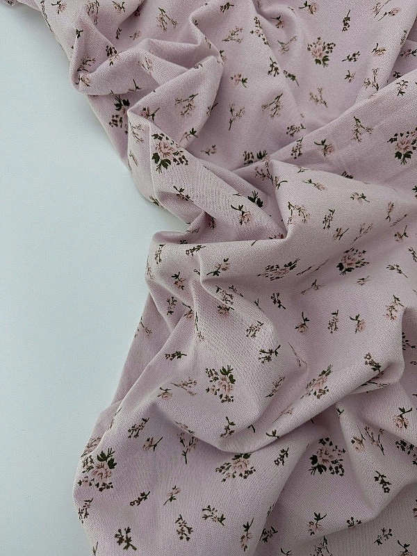 LISA-10 702 Тепла бавовна принт квіти троянди на рожевому 100% бавовна 150 см 150 грам/м.кв.