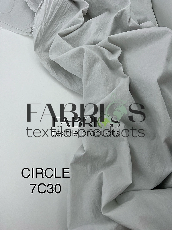 CIRCLE-7 C/30 варена бавовна однотон світло-сірий 100% бавовна 148-150 см 95-105 грам/м.кв.